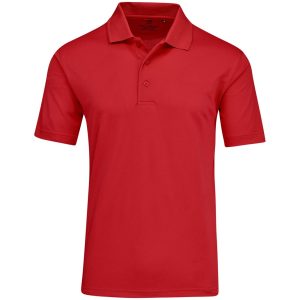RED Mens Wynn Golf Shirt - Red
