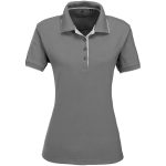 GREY Ladies Wentworth Golf Shirt - Grey