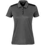 BLACK Ladies Sterling Ridge Golf Shirt - Black