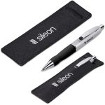 BLACK Altitude Turbo Tide Ball Pen in Felt Pouch