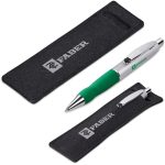 GREEN Altitude Turbo Tide Ball Pen in Felt Pouch