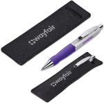 PURPLE Altitude Turbo Tide Ball Pen in Felt Pouch