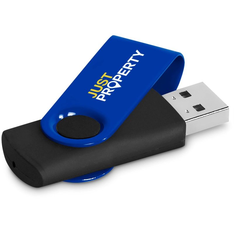 BLUE Altitude Axis Gyro Black Flash Drive - 8GB