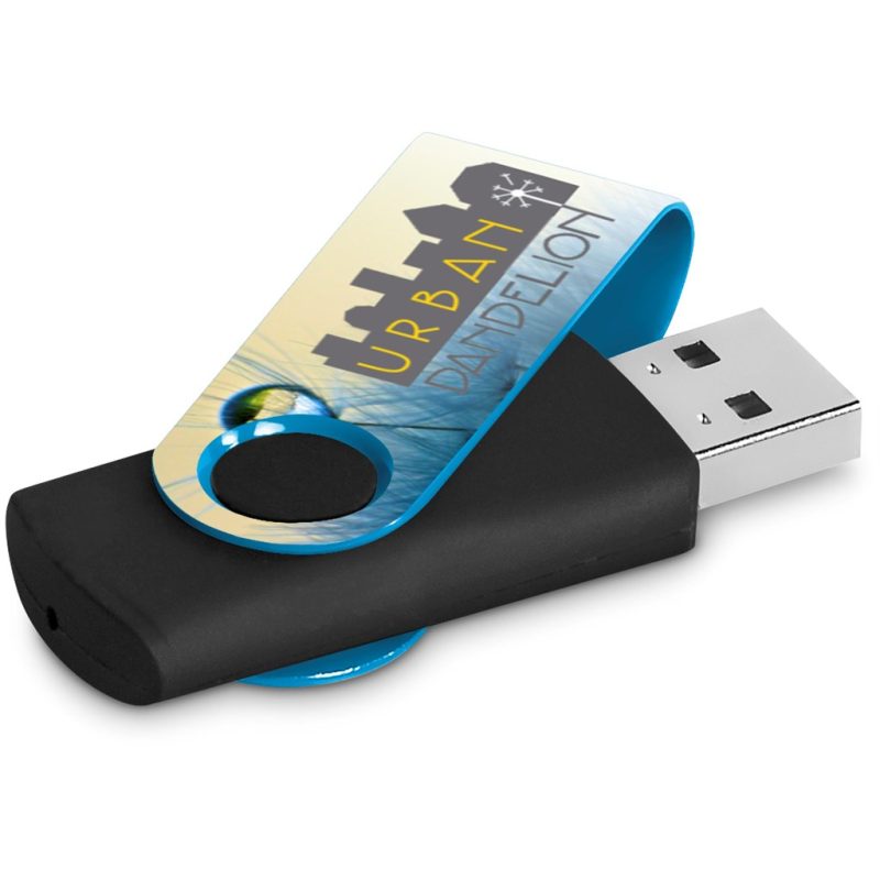 CYAN Altitude Axis Gyro Black Flash Drive - 8GB