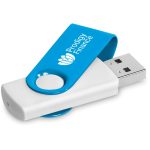 CYAN Altitude Axis Gyro White Flash Drive - 8GB
