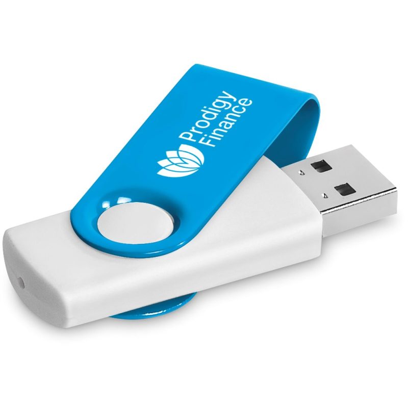 CYAN Altitude Axis Gyro White Flash Drive - 8GB