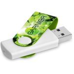LIME Altitude Axis Gyro White Flash Drive - 16GB