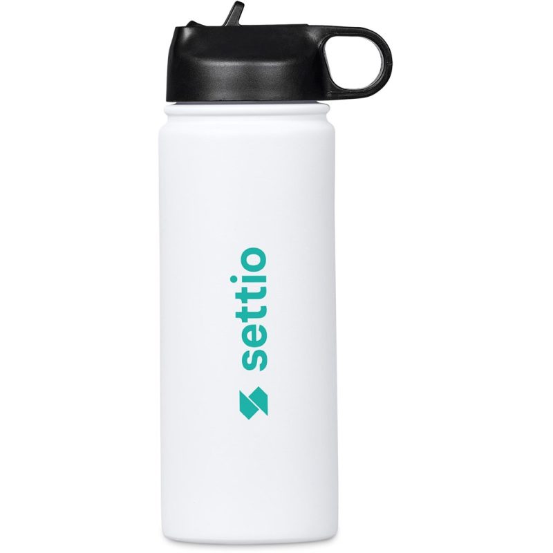 Solid White Altitude Milito Stainless Steel Water Bottle – 750ml