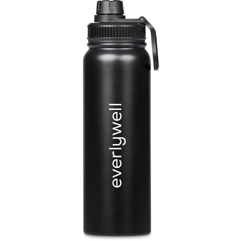 Black Altitude Bastos Stainless Steel Vacuum Water Bottle – 750ml