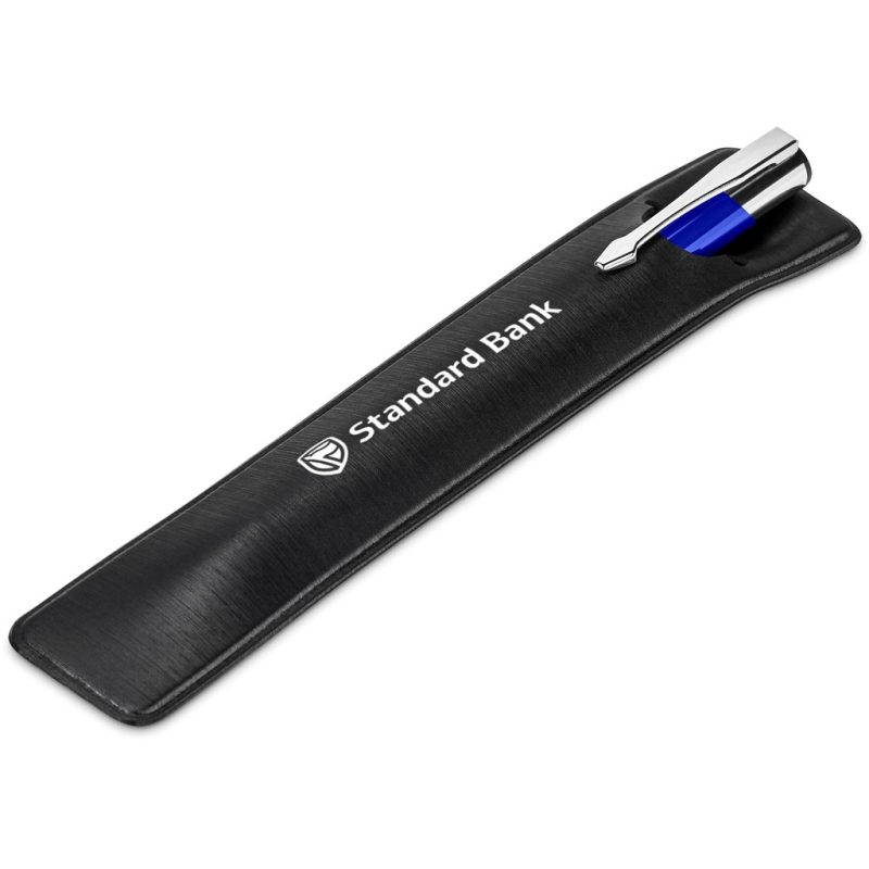 BLUE Panama Ball Pen In Pouch