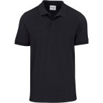 BLACK Mens Recycled Promo Golf Shirt