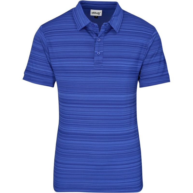 BLUE Mens Aberdeen Golf Shirt