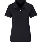 BLACK Ladies Virtue Golf Shirt