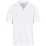 WHITE Mens Alex Varga Constantine Golf Shirt