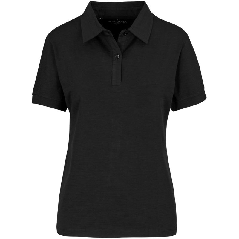 BLACK Ladies Alex Varga Constantine Golf Shirt