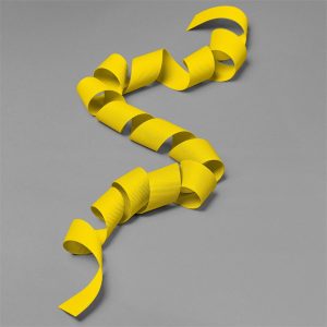 Yellow Petersham Ribbon (Unbranded) - 1.3m