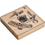 Okiyo Budonoki Bamboo Wine Accessories set