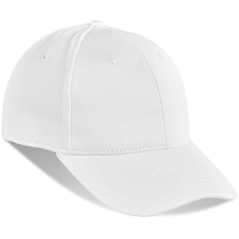 White Ace Fitted Cap - 6 Panel