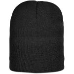 BLACK Ontario Acrylic Beanie