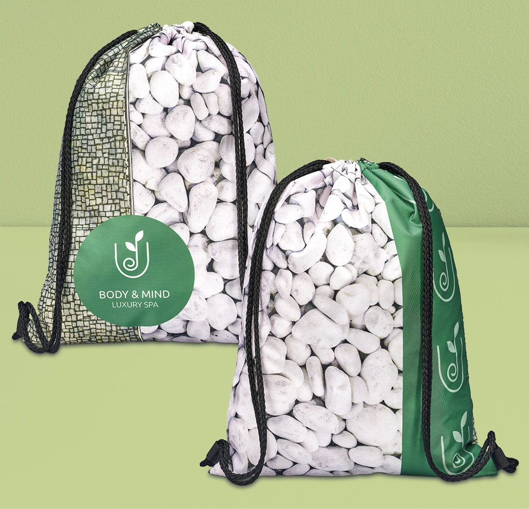 Custom Drawstring Bags and Backpacks