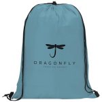 TURQUOISE Altitude Daily 190T Drawstring Bag