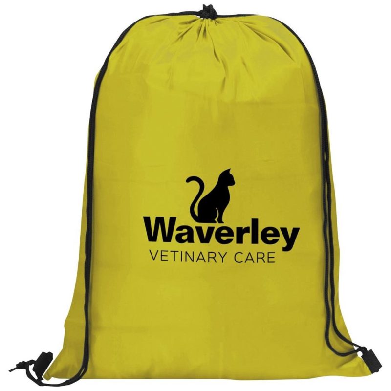 YELLOW Altitude Daily 190T Drawstring Bag