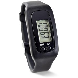 BLACK Altitude Strider Pedometer Watch