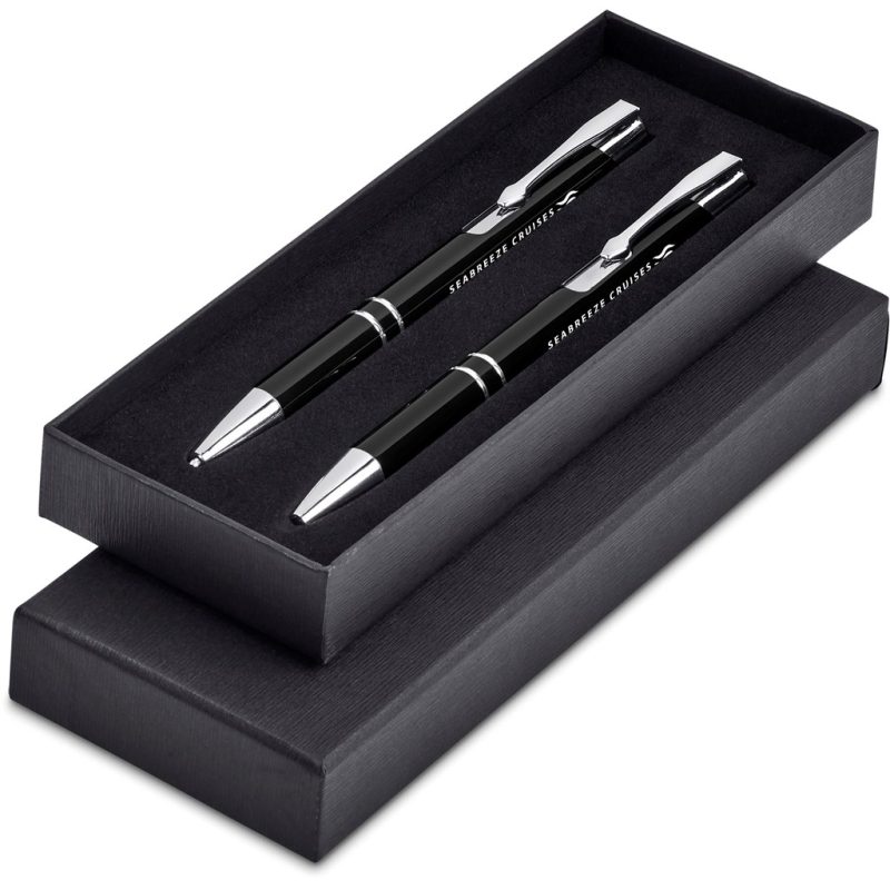 BLACK Altitude Armada Ball Pen & Pencil Set