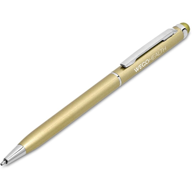 GOLD Altitude Hamptons Slim Stylus Ball Pen