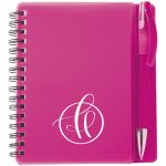 PINK Altitude Plasma A6 Spiral Notebook & Pen
