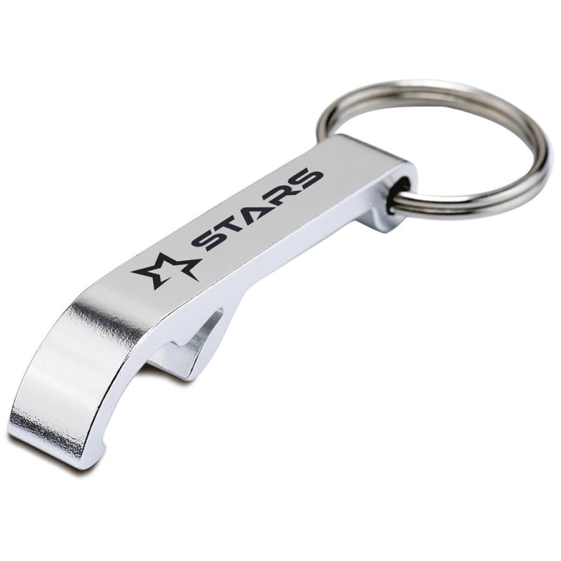 SILVER Altitude Snappy Bottle Opener Keyholder