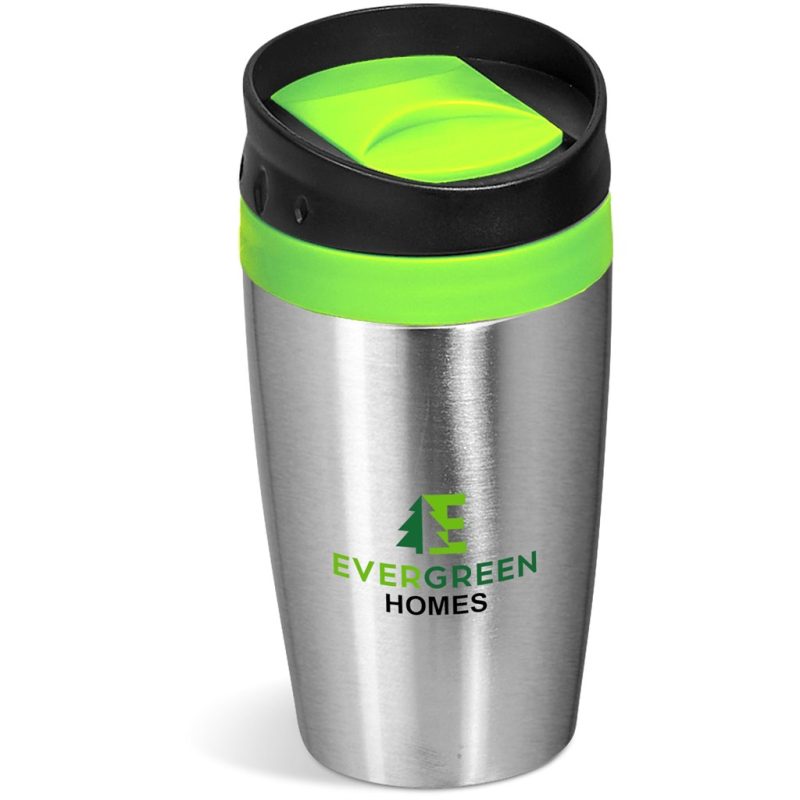 LIME Altitude Vienna Stainless Steel & Plastic Double-Wall Tumbler - 300ml