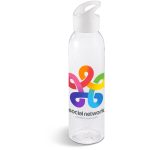 SOLID WHITE Altitude Fresco Plastic Water Bottle - 650ml