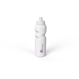 SOLID WHITE Altitude Riviera Plastic Water Bottle - 500ml