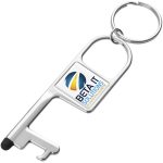 SILVER Trayce Bottle Opener Keyholder
