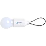 SOLID WHITE Altitude Brainwave LED Key Loop