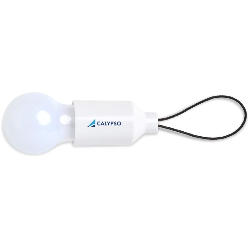 SOLID WHITE Altitude Brainwave LED Key Loop