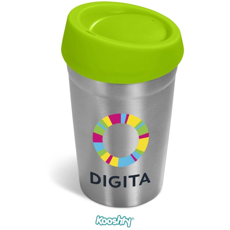 LIME Kooshty Go-Jo Stainless Steel & Plastic Double-Wall Tumbler - 350ml