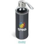 GREY Kooshty Quirky Glass Water Bottle - 500ml