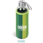 LIME Kooshty Quirky Glass Water Bottle - 500ml