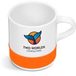 ORANGE Kooshty Kaleido Sublimation Ceramic Mug - 320ML