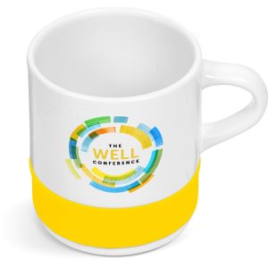YELLOW Kooshty Kaleido Sublimation Ceramic Mug - 320ML