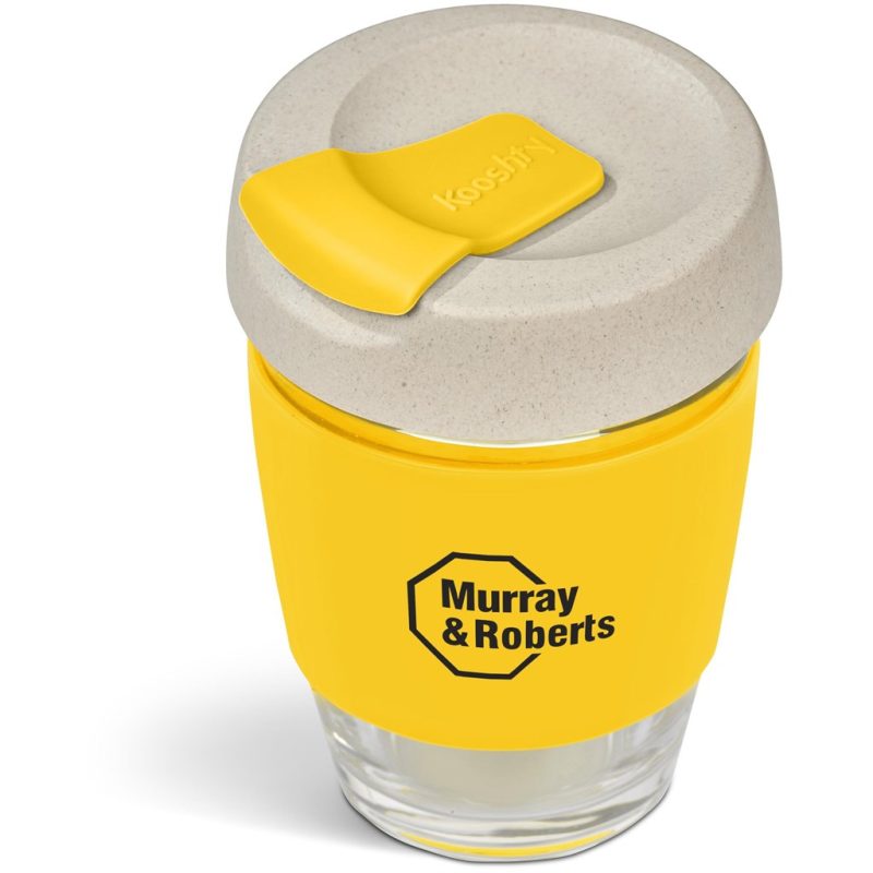 YELLOW Kooshty Chacha Glass Kup - 340ml