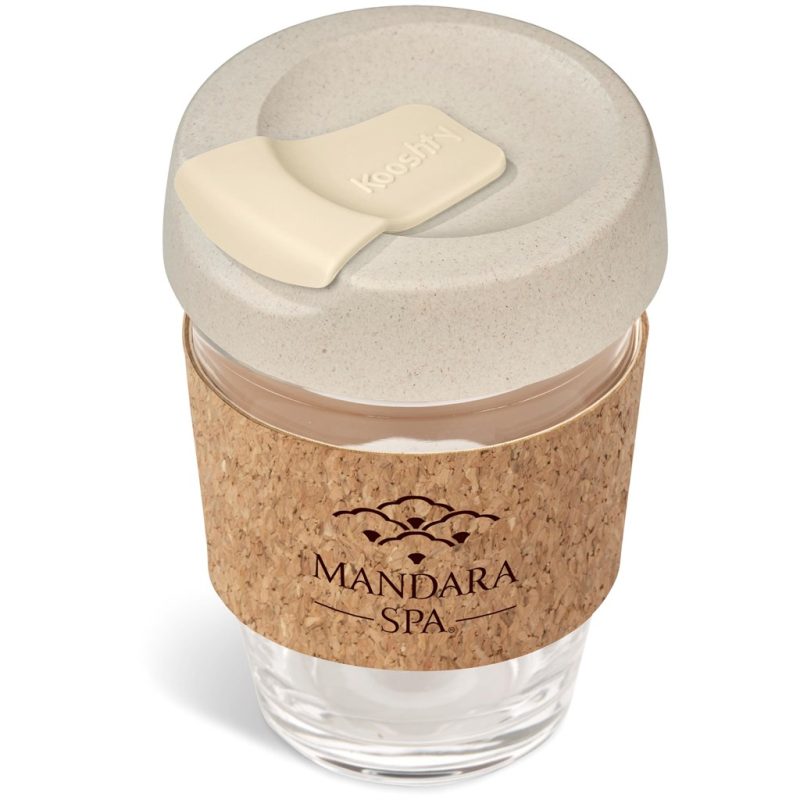 CREAM Kooshty Kork Chacha Glass Kup - 340ML