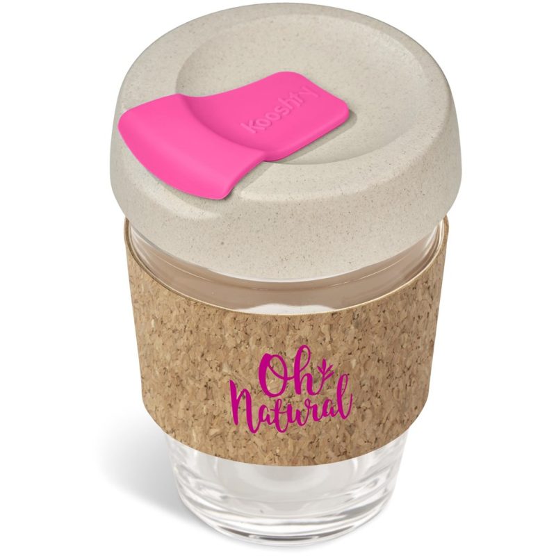 PINK Kooshty Kork Chacha Glass Kup - 340ML