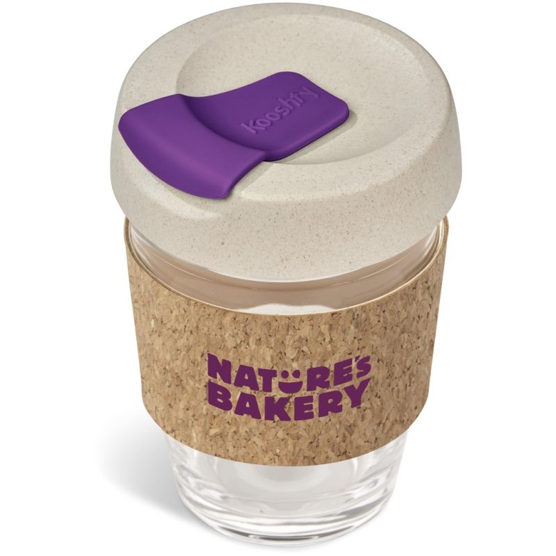 PURPLE Kooshty Kork Chacha Glass Kup - 340ML