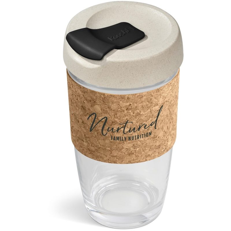 BLACK Kooshty Jumbo Kork Chacha Glass Kup - 480ML