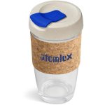 BLUE Kooshty Jumbo Kork Chacha Glass Kup - 480ML