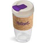 PURPLE Kooshty Jumbo Kork Chacha Glass Kup - 480ML