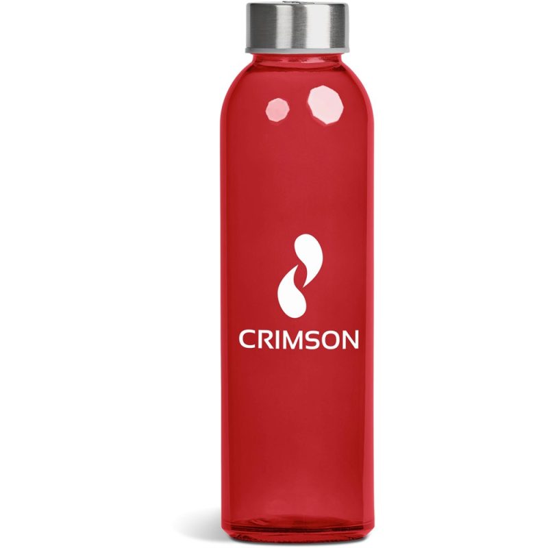 RED Kooshty Pura Glass Water Bottle - 500ML